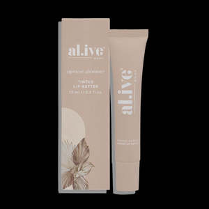 Al Ive Body: al.ive Tinted Lip Butter - Apricot Shimmer