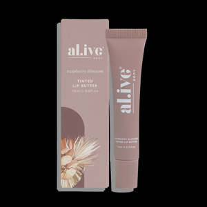 al.ive Body Tinted Lip Butter - Raspberry Blossom