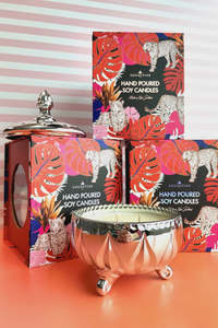 Augustine Candles: Augustine Scented Candle - Silver Fragrant Pear