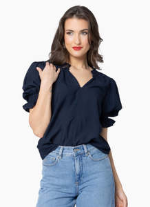 Seeking Lola Addyson Blouse - Ink