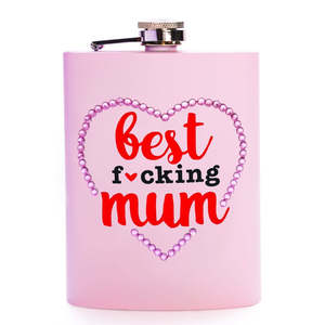 Carolina Drinking Flask Best F*ckn Mum