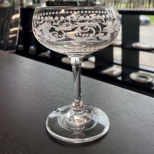 D & A Home Rona Dots Champagne Saucer 260ml