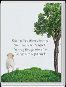 Icandy Cards: icandy Card When tomorrow starts without me,