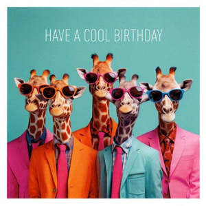 Image Gallery Coola Coola Card - Giraffes
