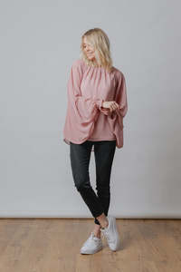 Moss By Mi Moso: Moss By Mi Moso Suffolk Top Blush