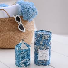 Moss St. Ceramic Mini Candle 100g - Sea Salt Spray & Waterlily