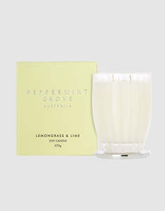 Peppermint Grove: Peppermint Grove Candle 370g Lemongrass & Lime