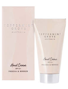 Peppermint Grove: Peppermint Grove Hand Cream Tube 75ml Freesia & Berries