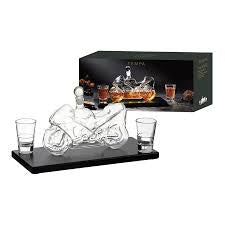 Ladelle: Tempa Preston Motorcycle Whiskey Set