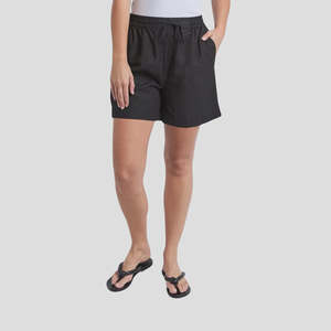 Elm: Elm Margi Long Line Short - Black