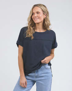 Foxwood Allison Tee - Dark Saphire