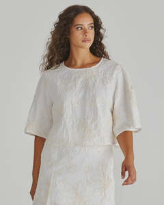 Sass: Sass Shay Top - Cream