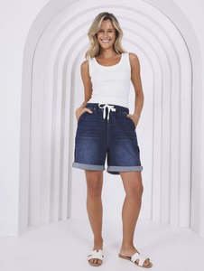 Monaco Jeans Hugo Short - Ink