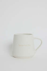 Accessories: Willow & Mae Natural Mug - You've got this