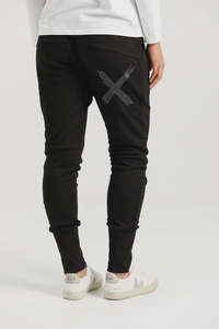 Homelee Alpine Apartment Pants - Black with Black Matt/Gloss X
