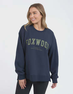 Foxwood: Foxwood Interval Crew - Navy with Khaki