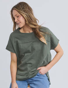Foxwood Allison Tee - Khaki