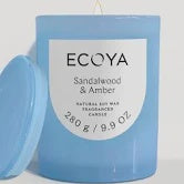 Ecoya: Ecoya Metro Candle - Sandalwood & Amber
