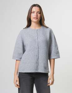 Stella + Gemma Hansel Cardigan - Grey Marle