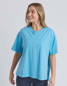 Foxwood: Foxwood Simplified Tee - Sky