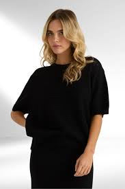 Sass: Sass Cerri Tee - Black