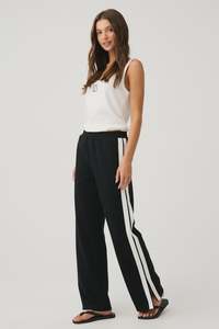 Pants Shorts Leggings: Cartel & Willow Isobel Pant - Black
