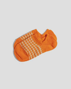 Stilen: Stilen Socks Gingham - Orange