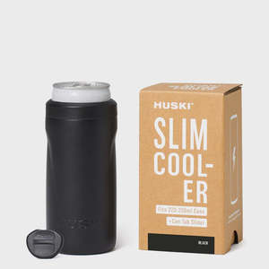 Huski: Huski Slim Can Cooler - Black