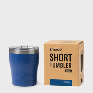 Huski: Smoco Short Tumbler 2.0 - Ocean Blue