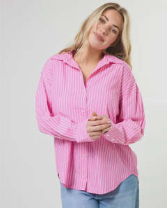 Stella + Gemma Everyday Shirt - Candy Stripe