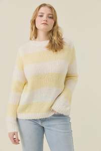 Isle of Mine Pallas Stripe Jumper - Butter