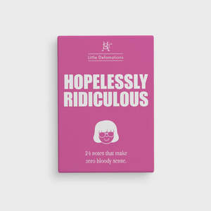 Defamations Box of Messages - Hopelessly Ridiculous