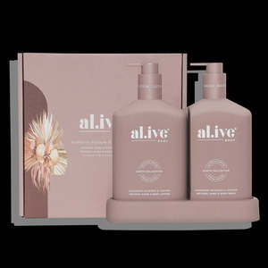 al.ive Body Lotion & Wash Duo - Raspberry Blossom & Juniper