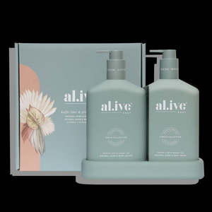 al.ive Body Lotion & Wash Duo - Kaffir Lime & Green Tea