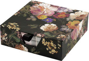 Image Gallery Desk Notes - Midnight Floral