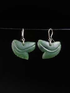 Wholesale: Tiger Shark Earrings (Pounamu)