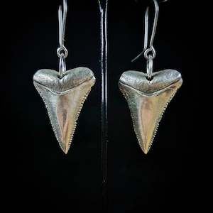 Great White Shark Earrings (WS)
