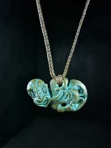 Pendants: Bronze Hei Tiki (Hole-Type)