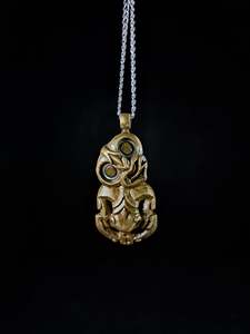 Bronze Hei Tiki (Groove-Type)