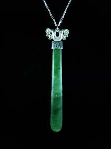 Silver Pekapeka - Pounamu Roimata