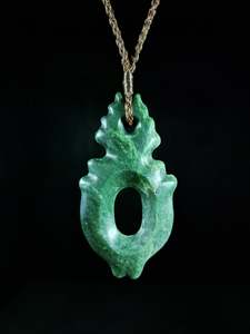 Pendants: Kākā Pōria - Parrot Leg Ring