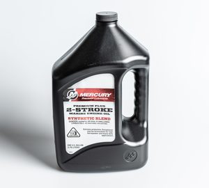 Products: Mercury Premium Plus Synthetic Blend Oil for 2-Strokes