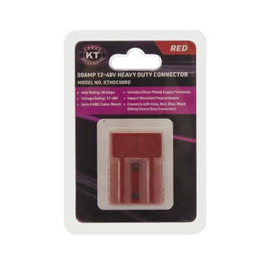 Red 50AMP 12-48V Heavy Duty Connector