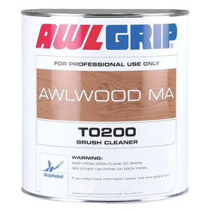 Paint Adhesives Sealants: Awlgrip Awlwood T0200 Varnish Brush Cleaner - 946Ml