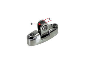 Marine Town Pivot Stainless Steel Canopy Deck Mount 69x25