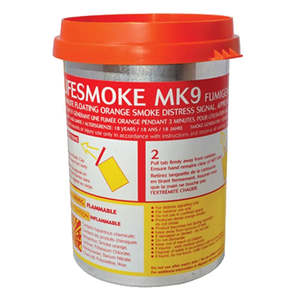 Safety: Pains Wessex Buoyant Orange Smoke Signal MK9