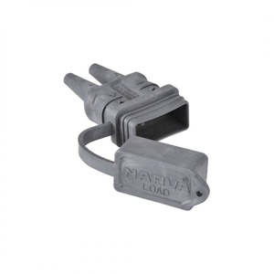 Trailer Parts: Narva Grey Weatherproof Load Cover to Suit 50A Heavy-Duty Connector