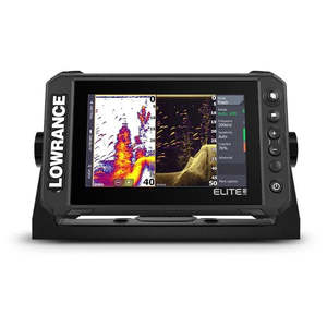 Chart Plotters: Lowrance Elite FS 7" Fishfinder / Chartplotter