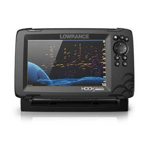 Chart Plotters: Lowrance Hook Reveal 7" Triple Shot Fishfinder