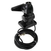 Vhf: Double Swivel Rectangular Antenna Base - Black